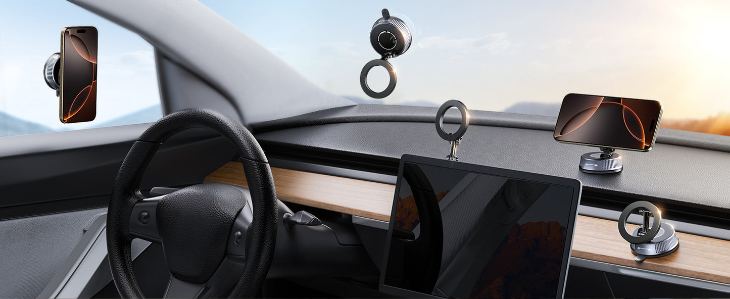 Soporte Magnético 360° para Celular en Auto - ENVIO GRATIS 🚚