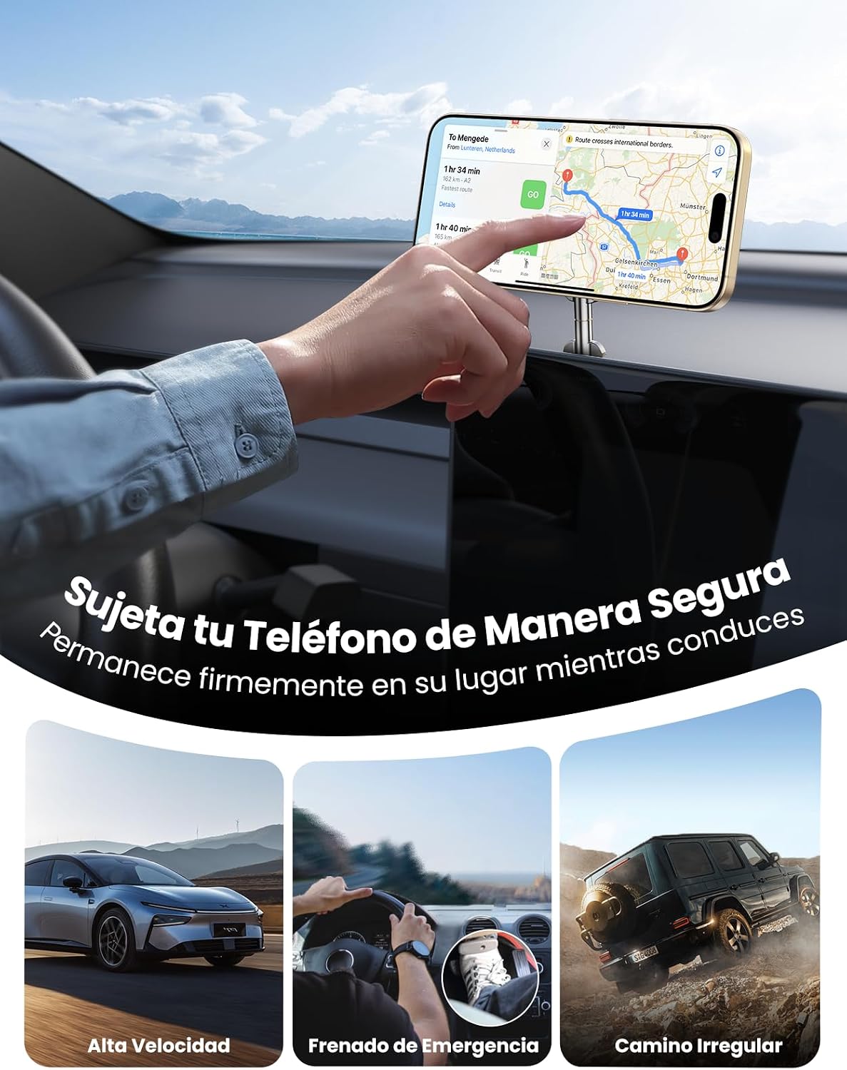 Soporte Magnético 360° para Celular en Auto - ENVIO GRATIS 🚚
